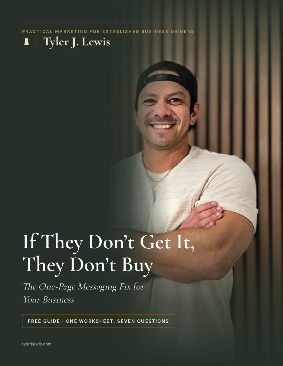 Cover of the guide: If They Don&rsquo;t Get It, They Don&rsquo;t Buy.